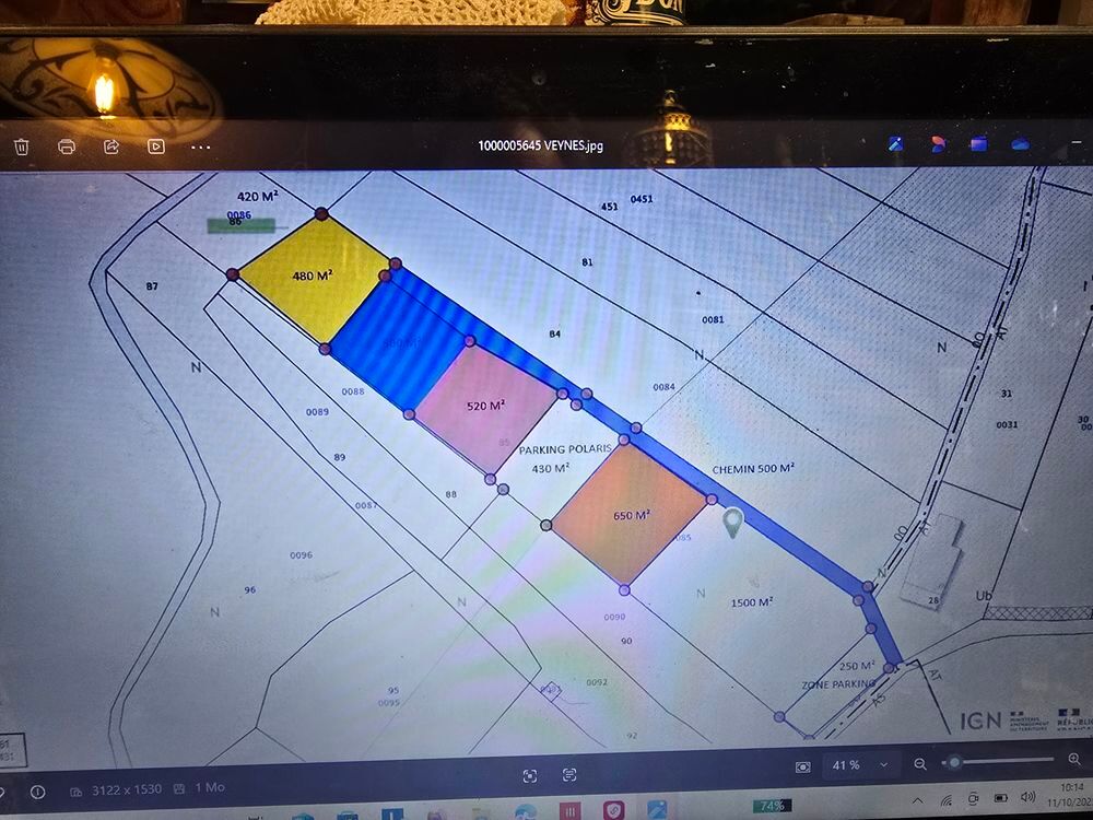 Vente Terrain Terrain de 422 m2 non constructible en zone naturel ND O086, Veynes