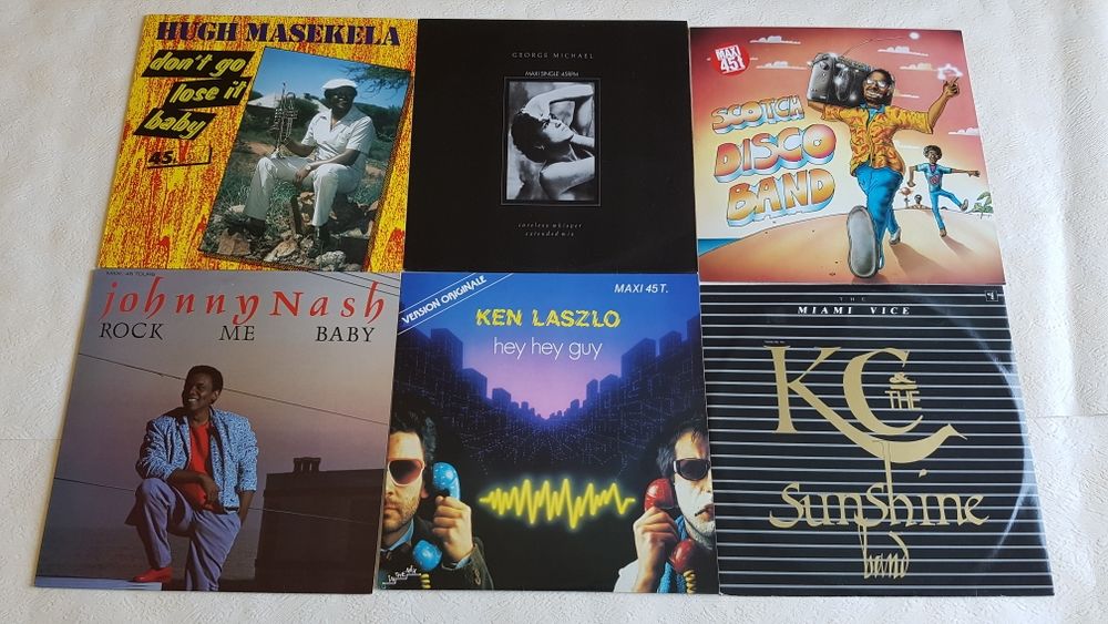 LES MAXI 45T PHOTO 10 CD et vinyles
