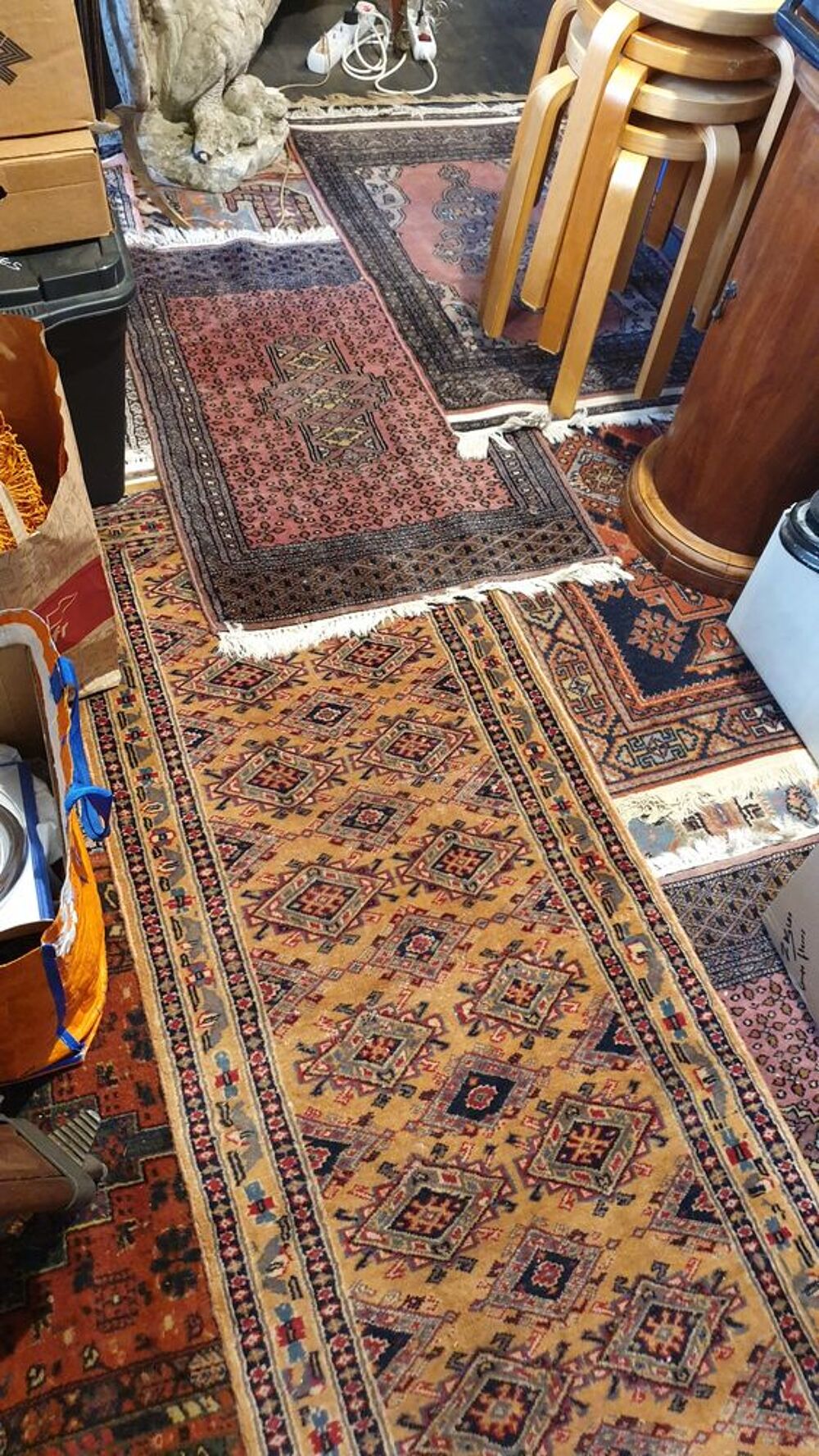 tapis d'Orient laine enti&egrave;rement fait main Décoration