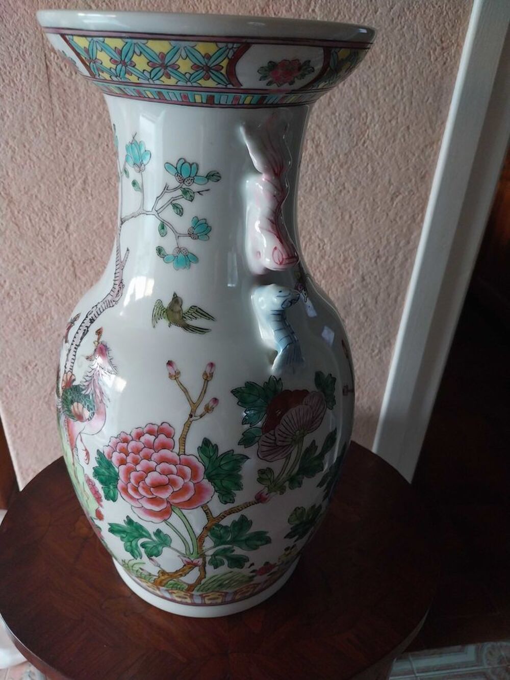 Grand vase chinois en ceramique Décoration