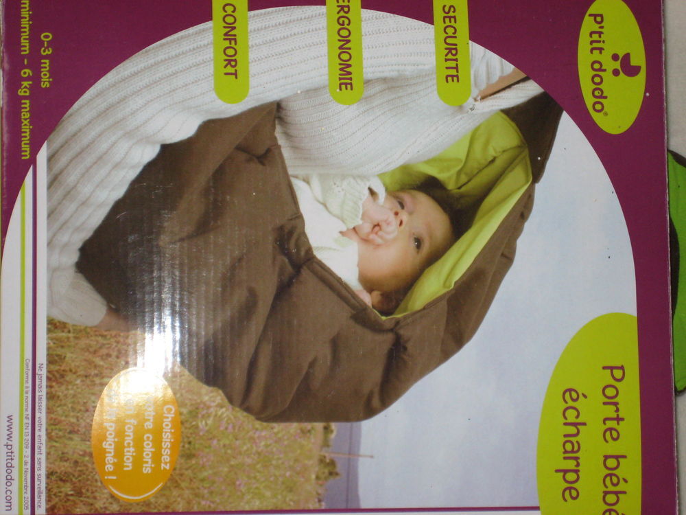 Porte b&eacute;b&eacute; &eacute;charpe Puériculture