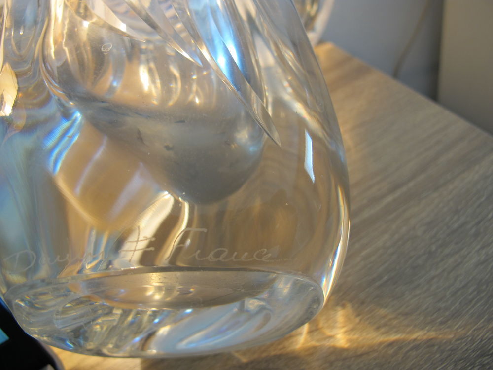 VASE HAUT CRISTAL DAUM Décoration