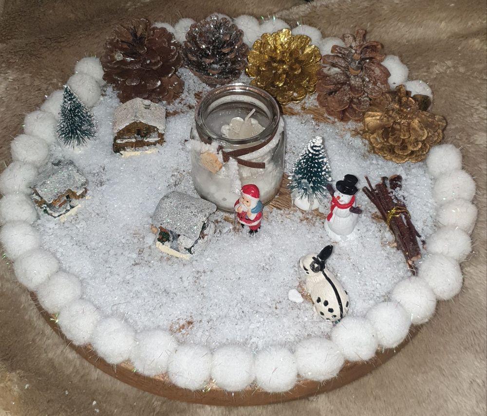 decoration de table reveillon No&euml;l D�coration