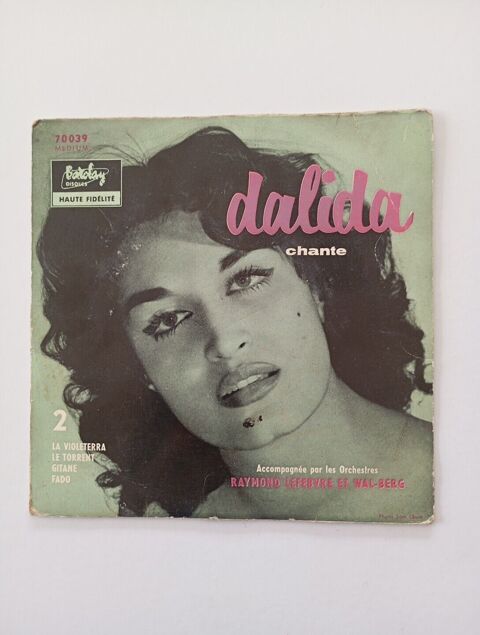 Dalida   45 Tours    vinyle  Gitane etc..... 5 Olonne-sur-Mer (85)