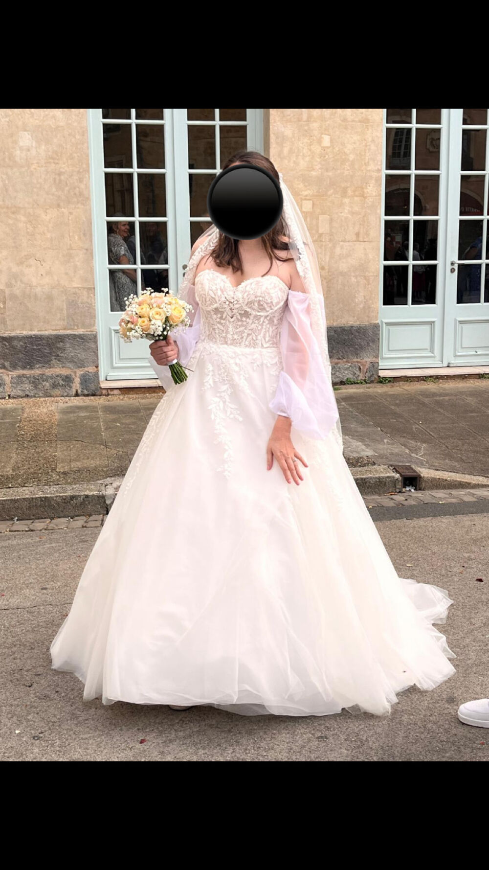 Robe de mari&eacute;e taille 40 port&eacute; une fois Vêtements