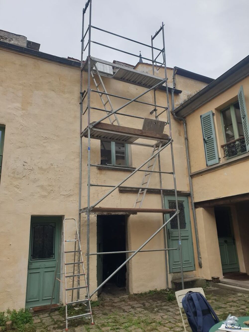 Echafaudage fixe aluminium 8m Bricolage