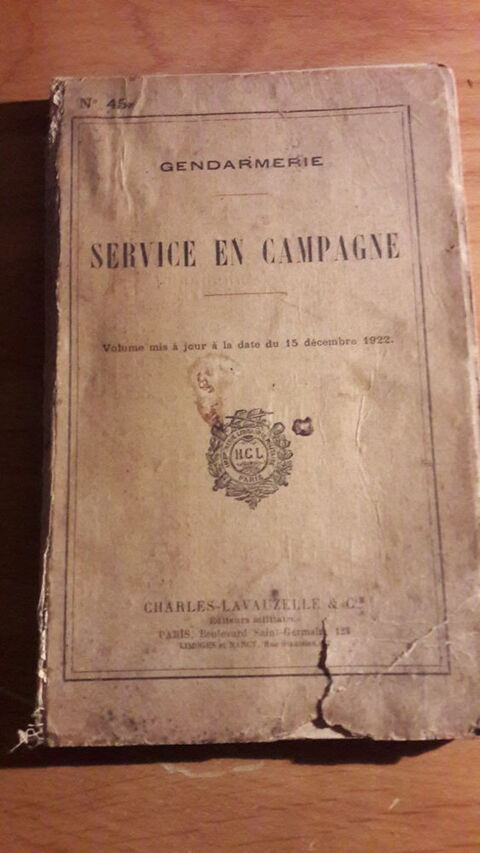 Livre Gendarmerie 20 Saint-Quentin (02)