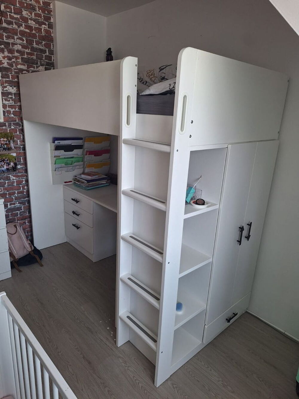 Lit mezzanine avec bureau Meubles
