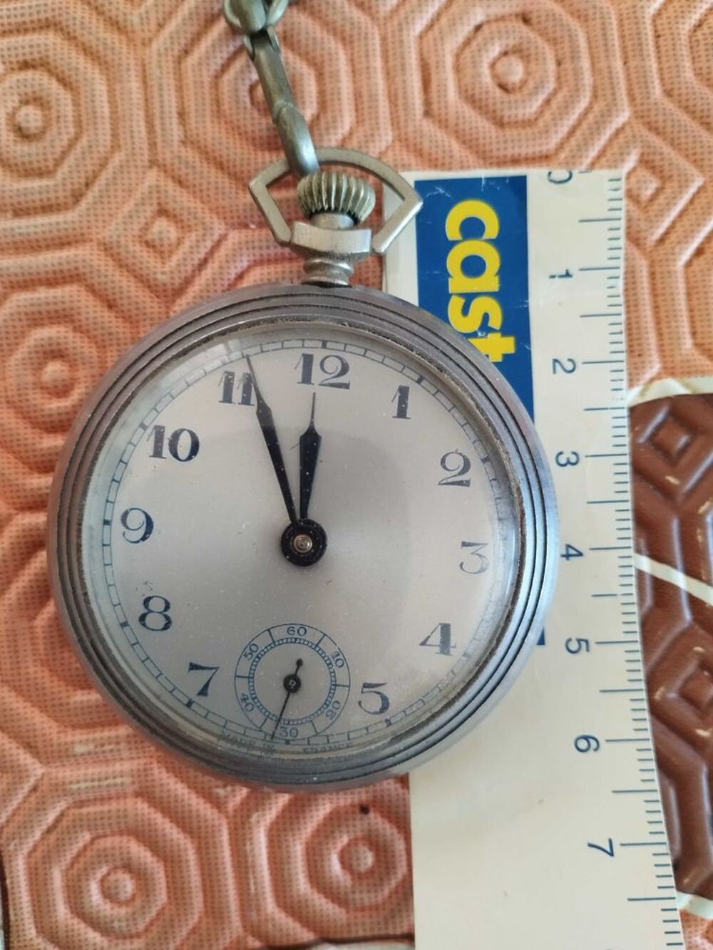 montre a gousset ann&eacute;e 50 