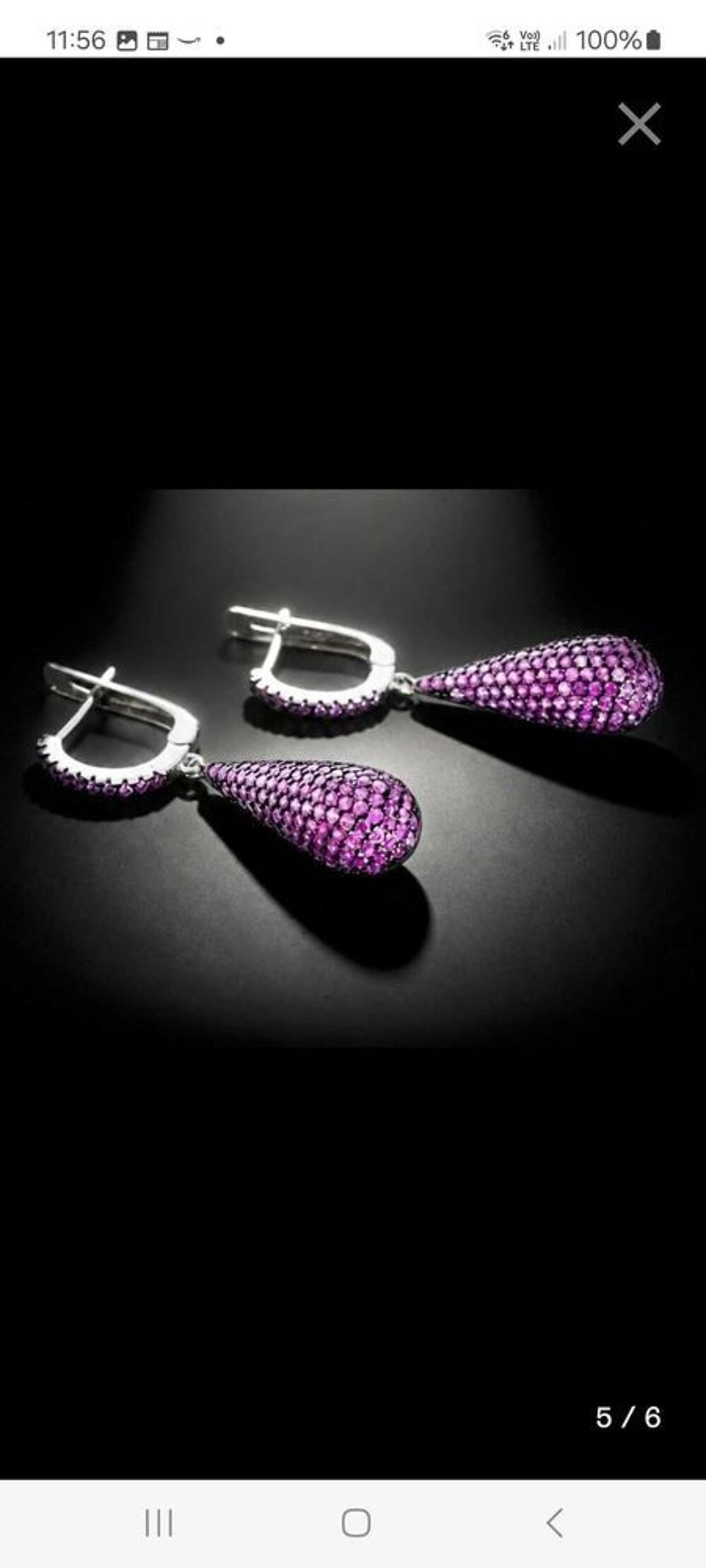 boucles d'oreilles pendantes 