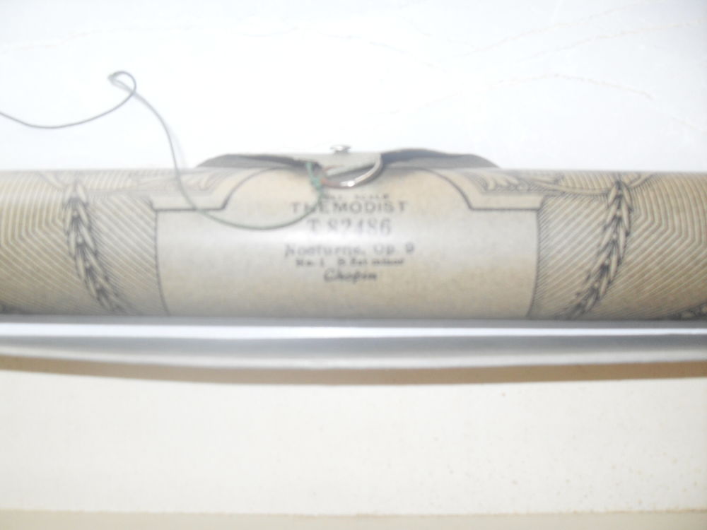 Rouleau pour orgue de barbarie 