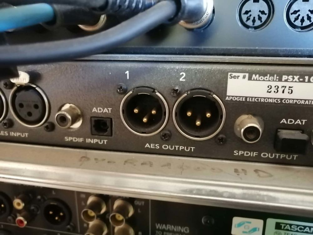 Apogee PSX-100 Audio et hifi