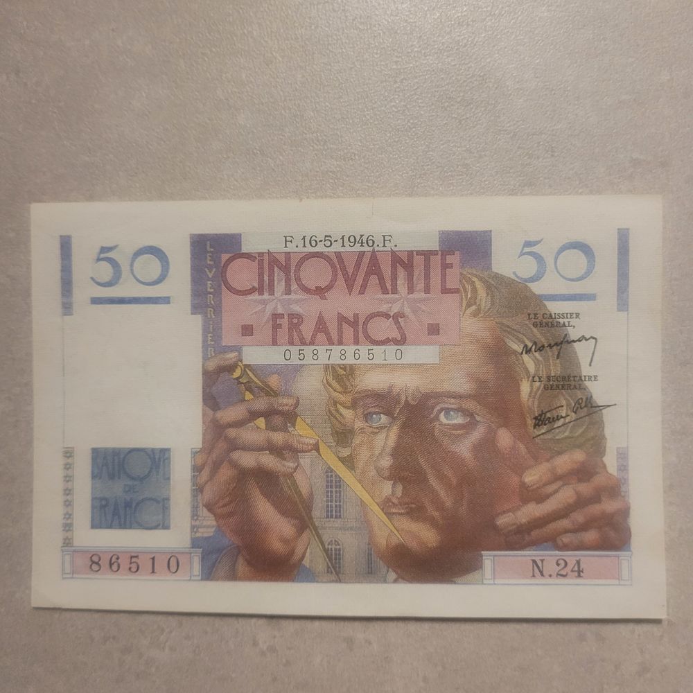 BILLETS DE 50 FRANCS 1983 