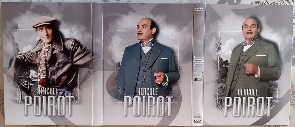 Hercule Poirot - Coffret 4 DVD saison 1 int&eacute;grale DVD et blu-ray