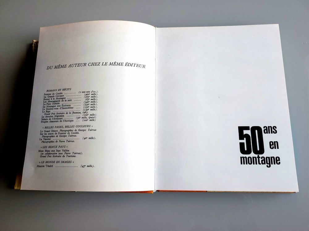 50 ans en Montagne Livres et BD