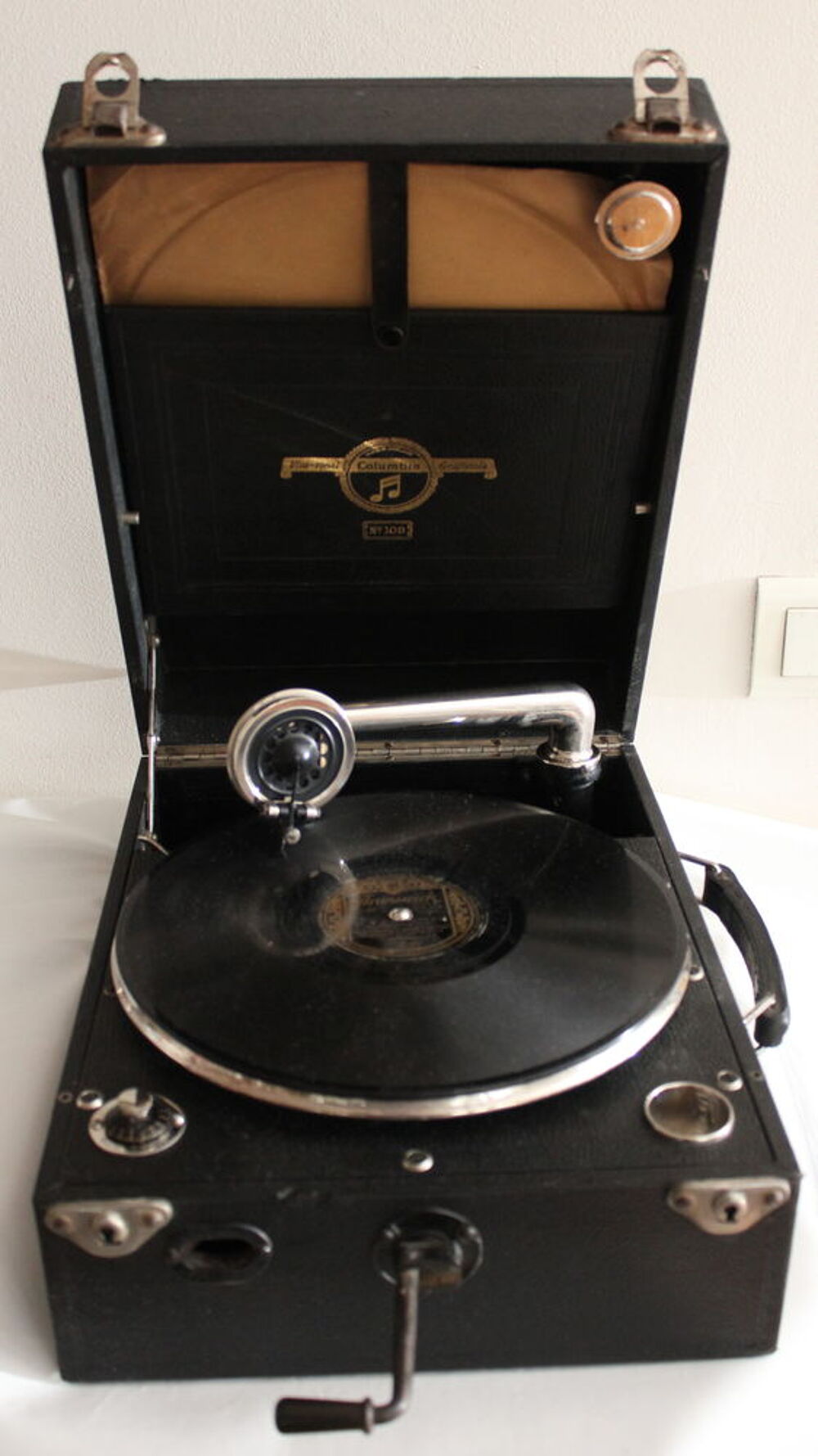 Gramophone portable Viva-Tonal COLUMBIA Grafonola n&deg; 109 Instruments de musique
