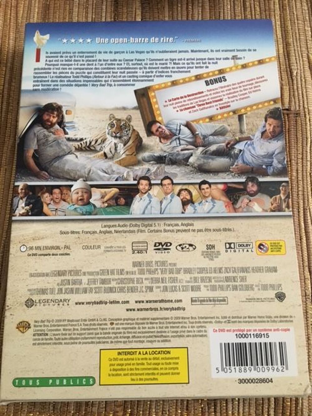 DVD Very Bad Trip DVD et blu-ray