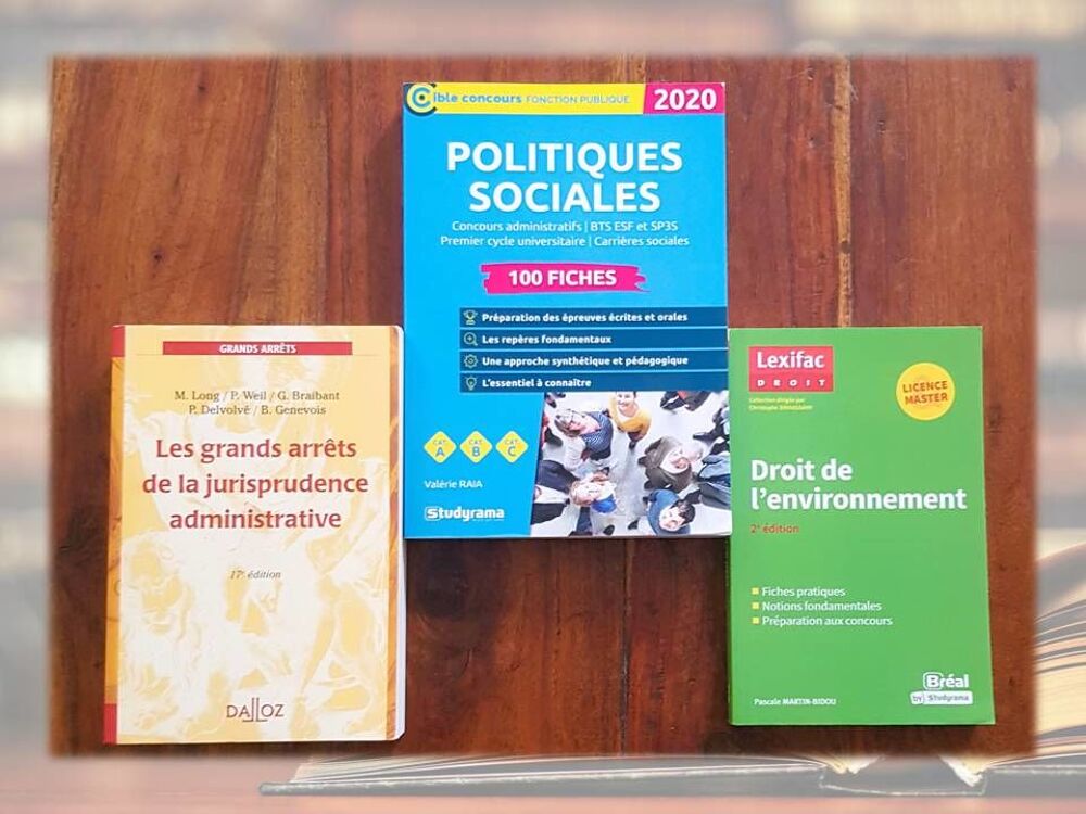 Droit &amp; Jurisprudence Administrative - Lot 3 livres Livres et BD