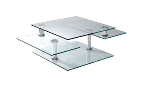 Table basse design en verre trempe 100 Coulommiers (77)