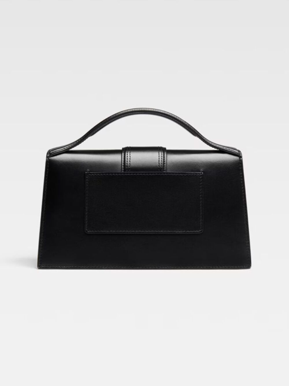 Jacquemus - Sac &agrave; main Le Grand Bambino en cuir noir Maroquinerie