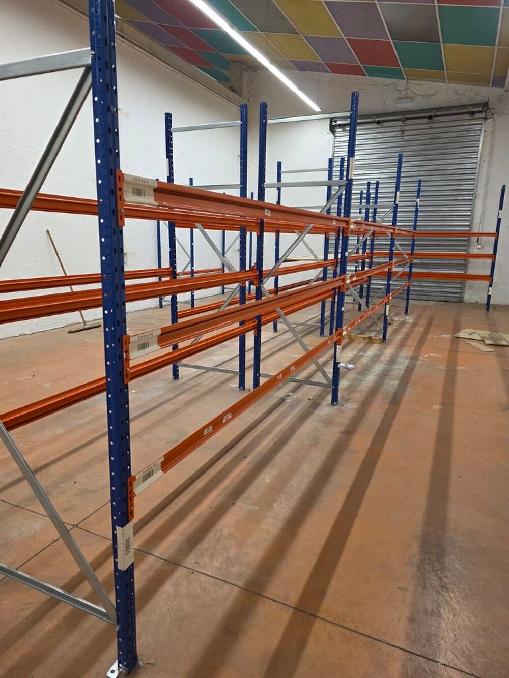 RACKS &Eacute;TAG&Egrave;RES INDUSTRIELS Stockage Rayonnage - d'Occasion Excellent &eacute;tat Bricolage