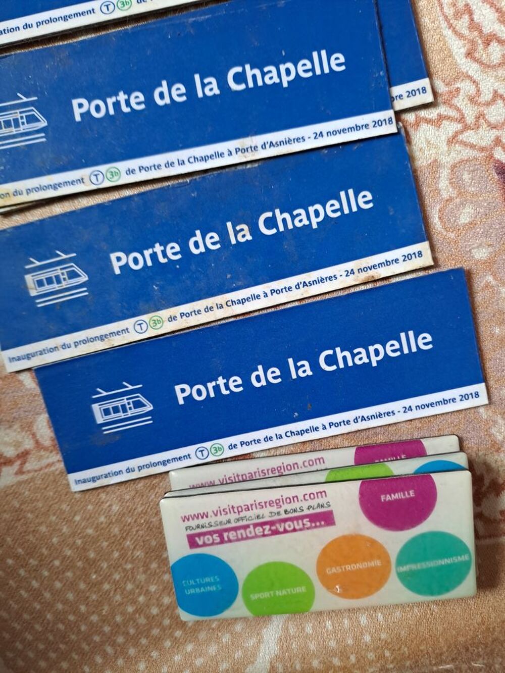 Lot de magnet magnet Paris Décoration