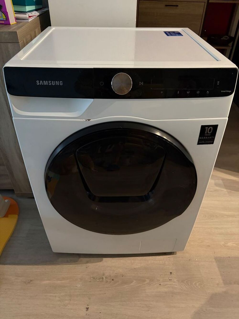 Lave-linge s&eacute;chant Samsung 7kg / 4kg €" Connect&eacute; €" Bon &eacute;tat Electroménager