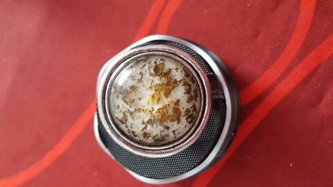  Bague sphre  paillettes rglable vintage N1300 10 Beaune (21)