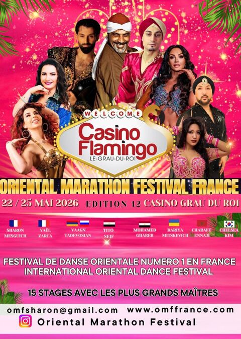 Festival International de Danse Orientale ? 22-25 mai 2026 ? 0 Le Grau-du-Roi (30)