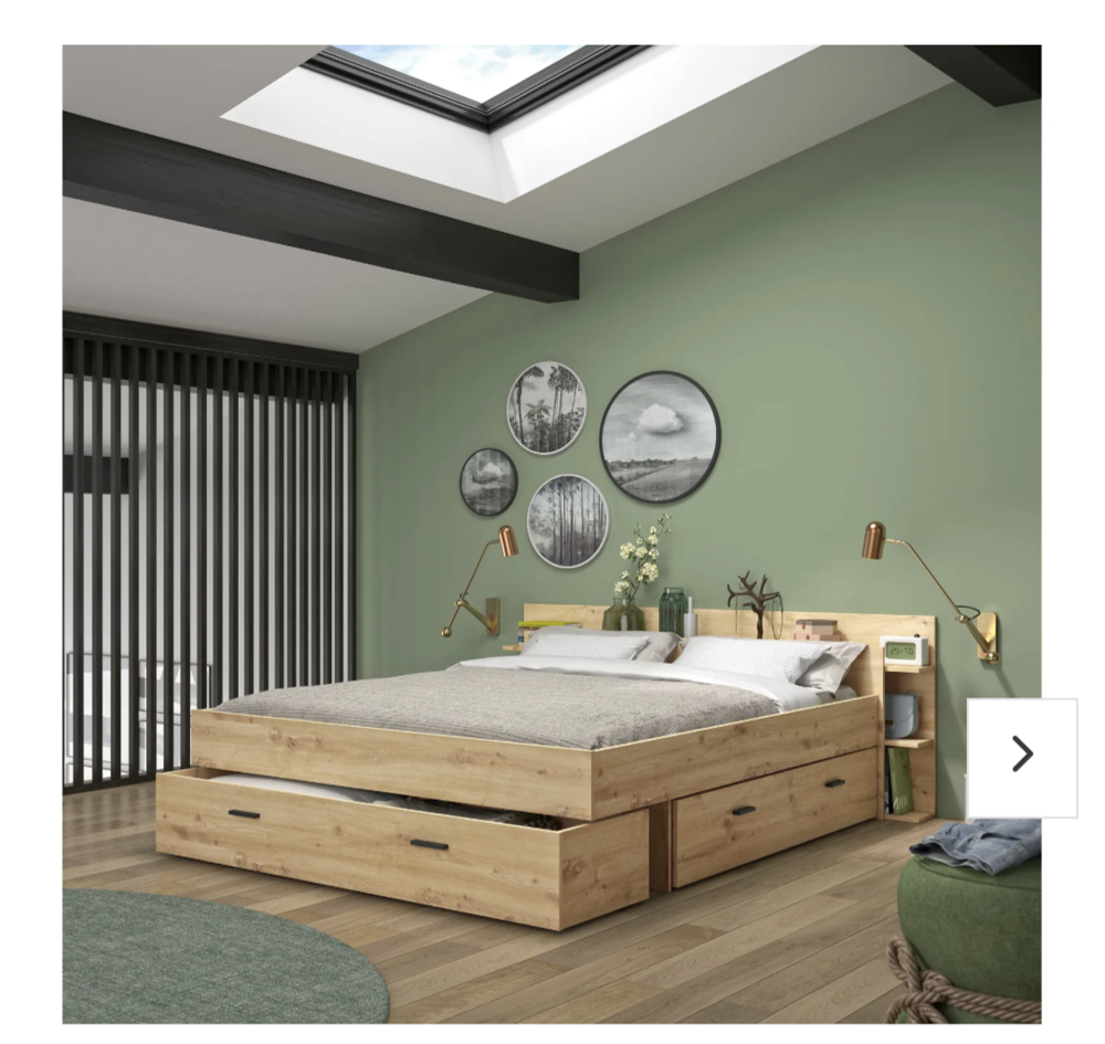 Lit 140x190cm Meubles