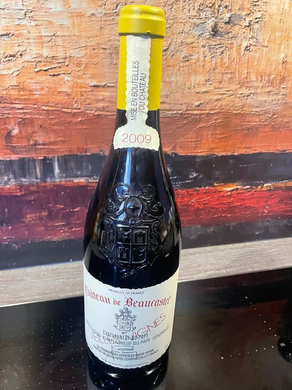 1 Bt CH&Acirc;TEAUNEUF-DU-PAPE, Blanc 2009, Vieilles Vignes. 99pk, Cuisine