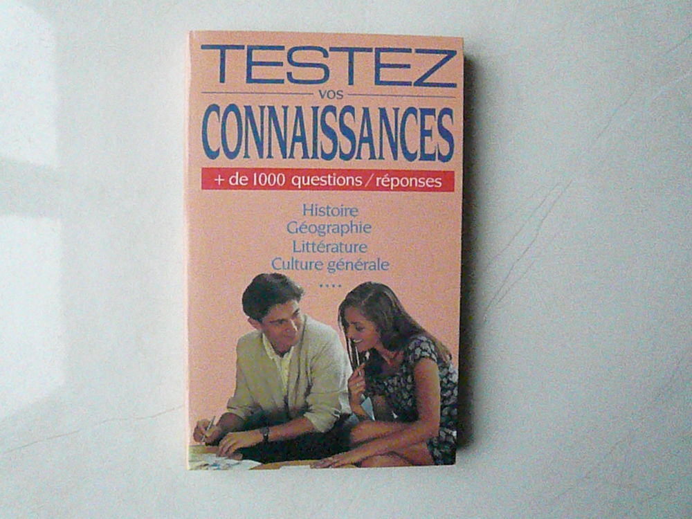 Livre " Testez vos connaissances " Livres et BD