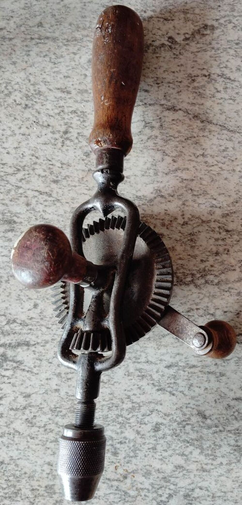 Ancienne chignole &agrave; main "Peugeot Fr&egrave;res" Bricolage