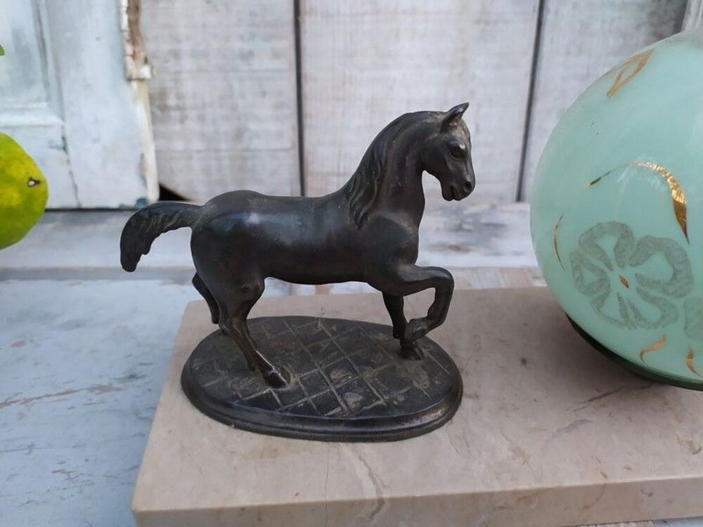 Lampe Veilleuse Cheval Globe Art D&eacute;co Style Vintage Décoration