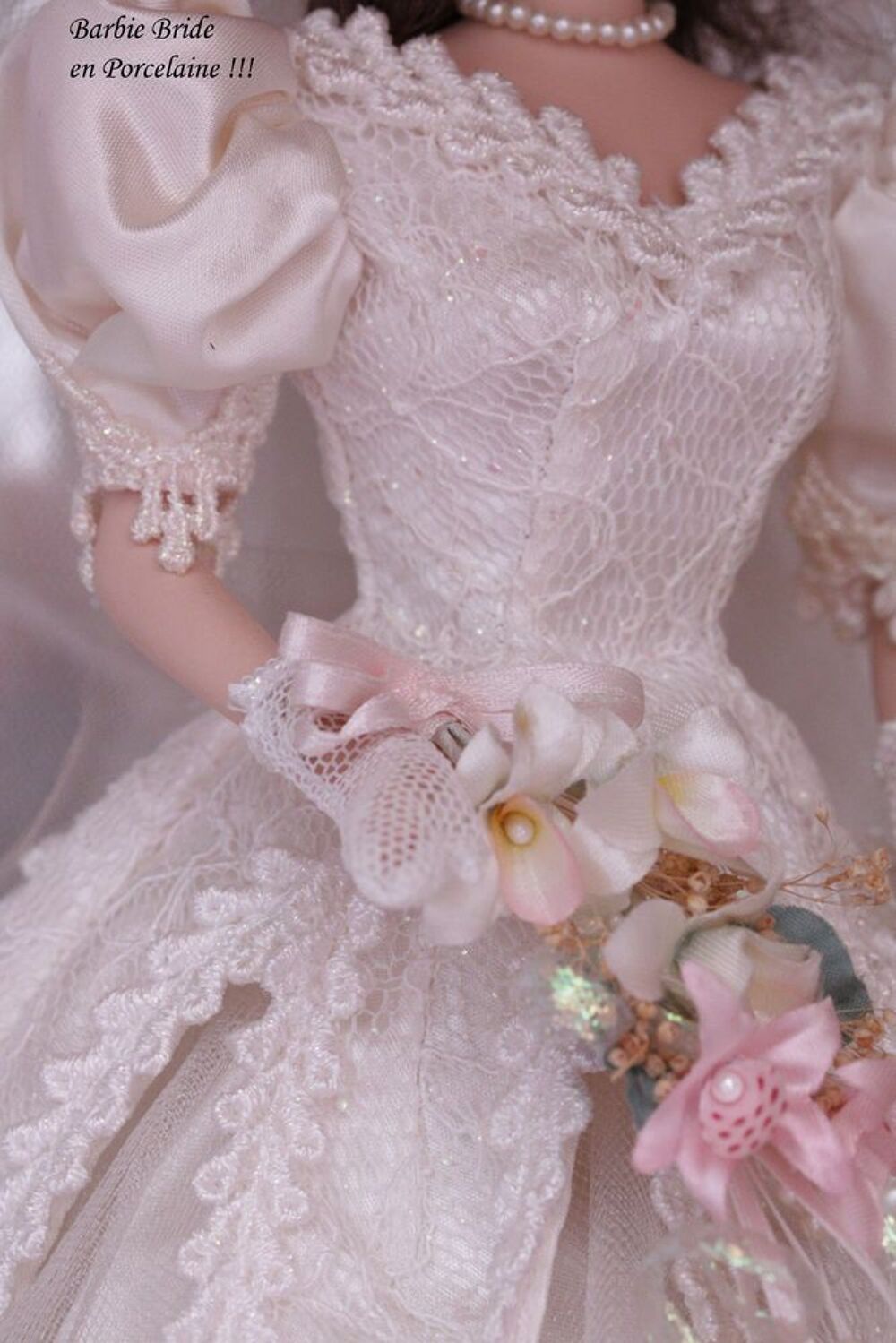 Blushing Orchid bride Barbie 