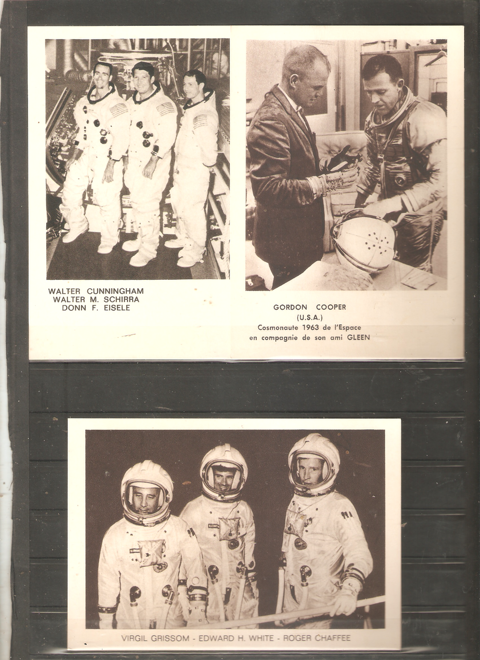 LOT DE 7 CARTES POSTALES LES ASTRONAUTES 5 Neuilly-sur-Marne (93)