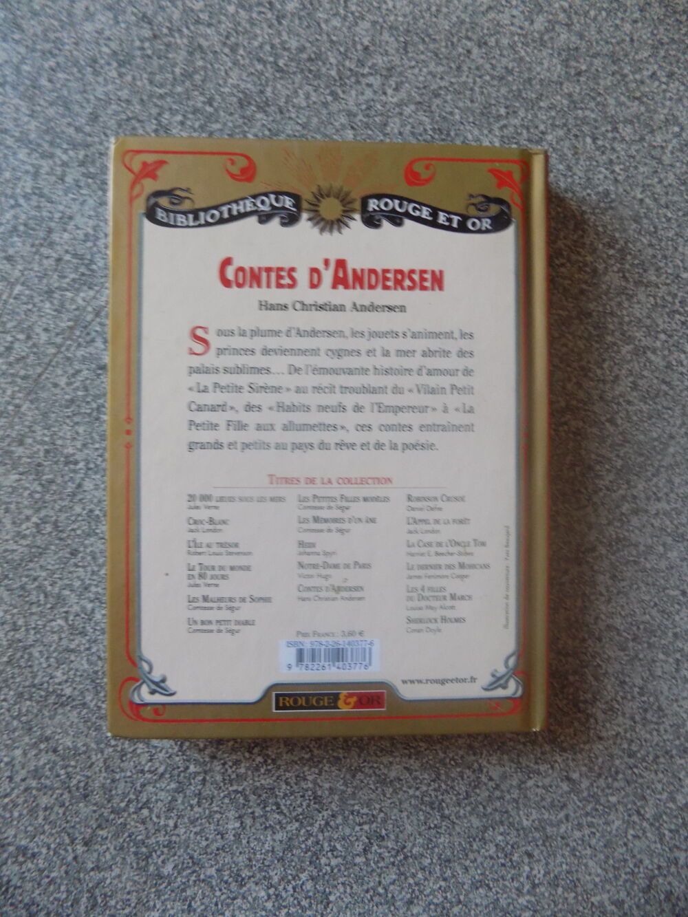 Contes d'Andersen Livres et BD