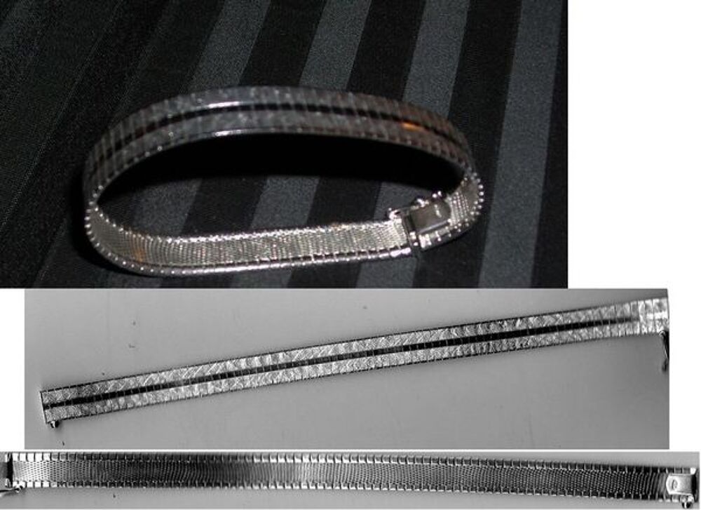 Bracelet Argent r&eacute;tro / ann&eacute;e '70 Bijoux et montres