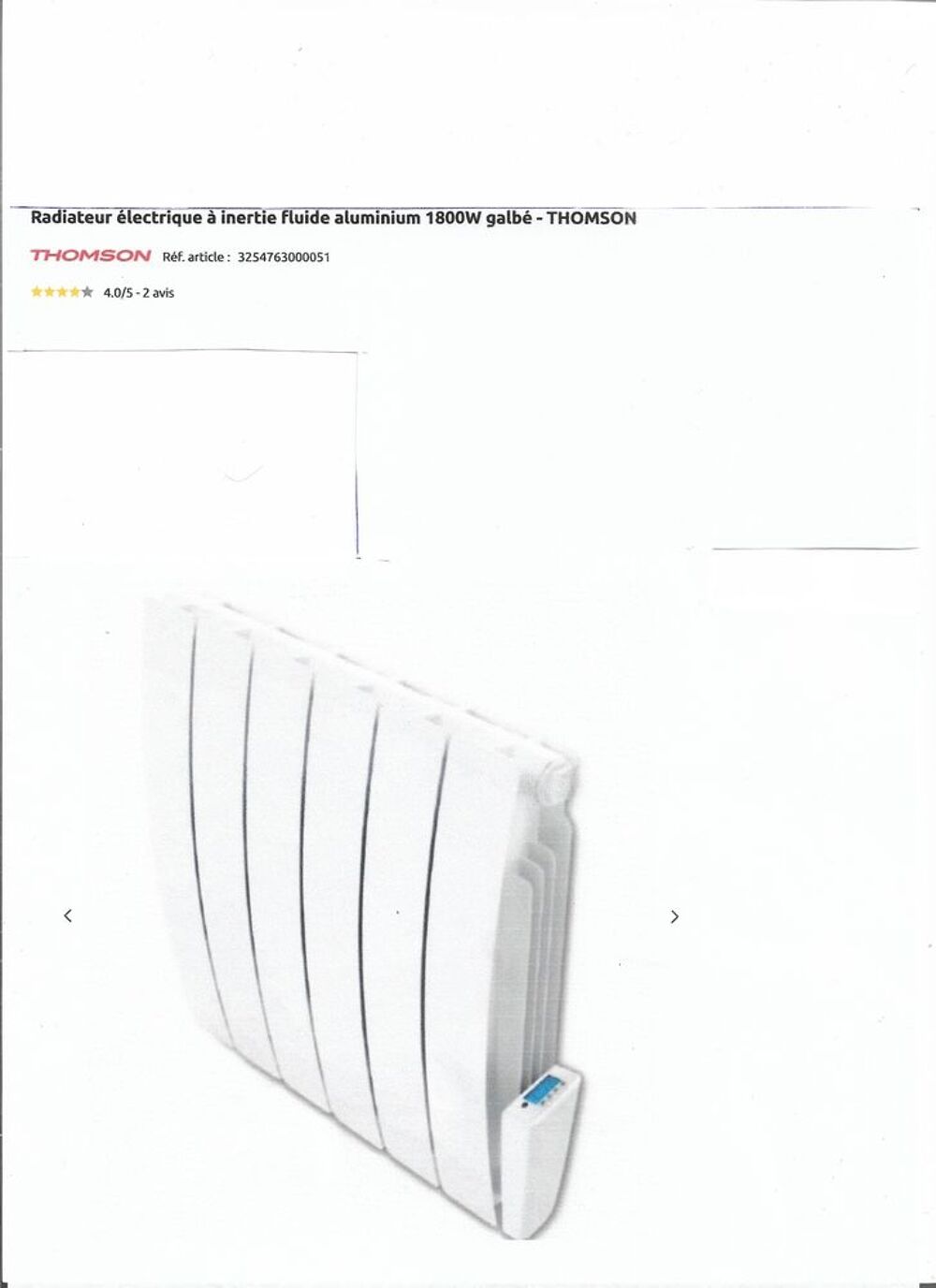 RADIATEUR Bricolage