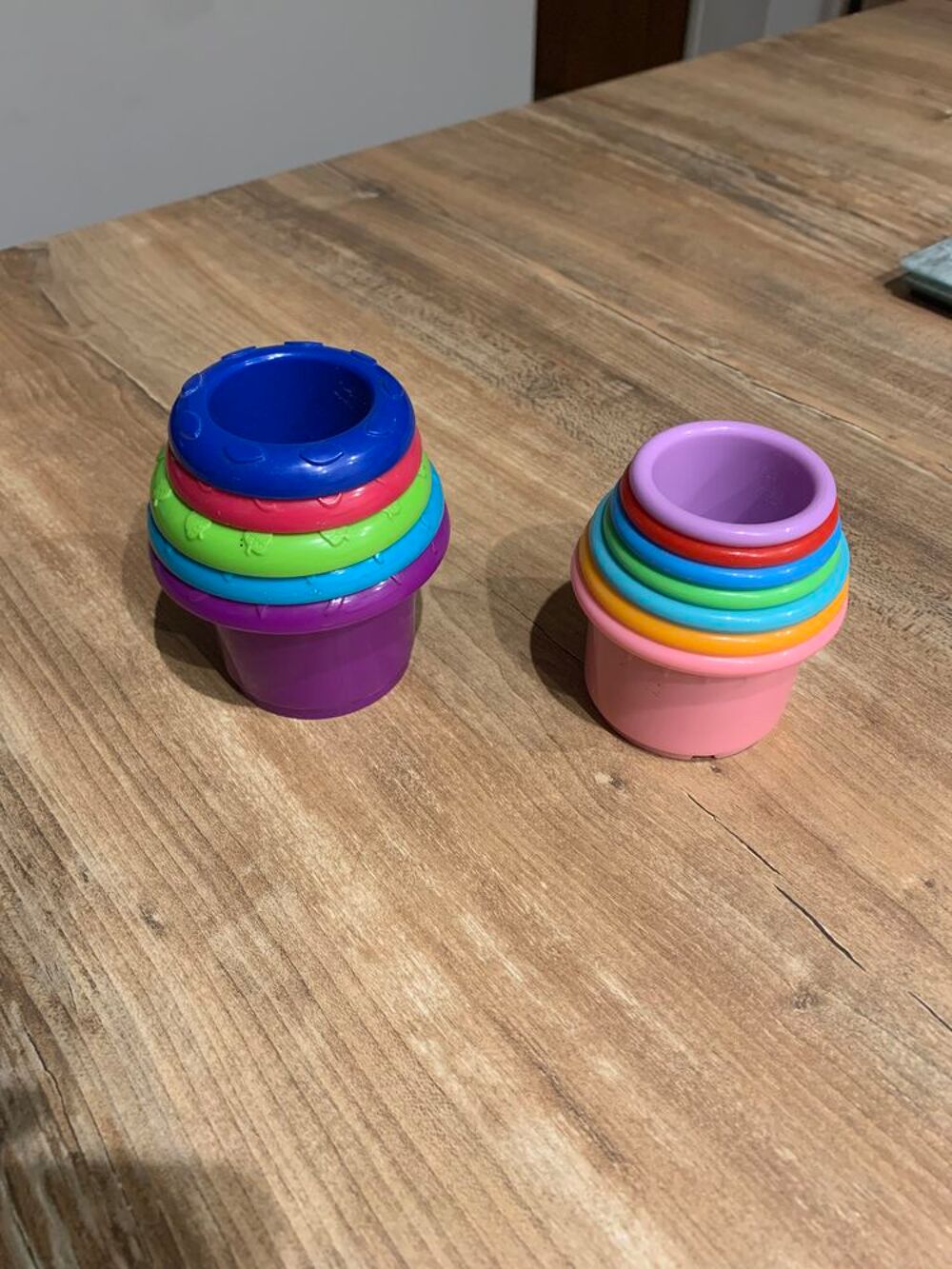 Jouet pour b&eacute;b&eacute; " Pot de construction " Jeux / jouets