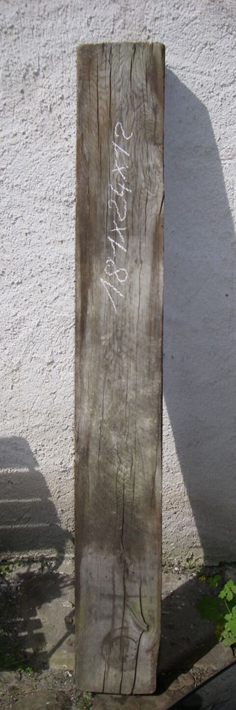 POUTRE CHNE TYPE TRAVERSE 181x24x12 cm 29 Sergines (89)