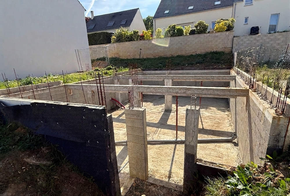 Vente Terrain Terrain + projet de maison 136 m² ? Orgeval ? Permis obtenu Orgeval