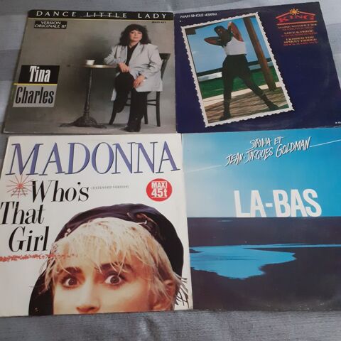Lot de 4 disques  vinyle 60 Poissy (78)