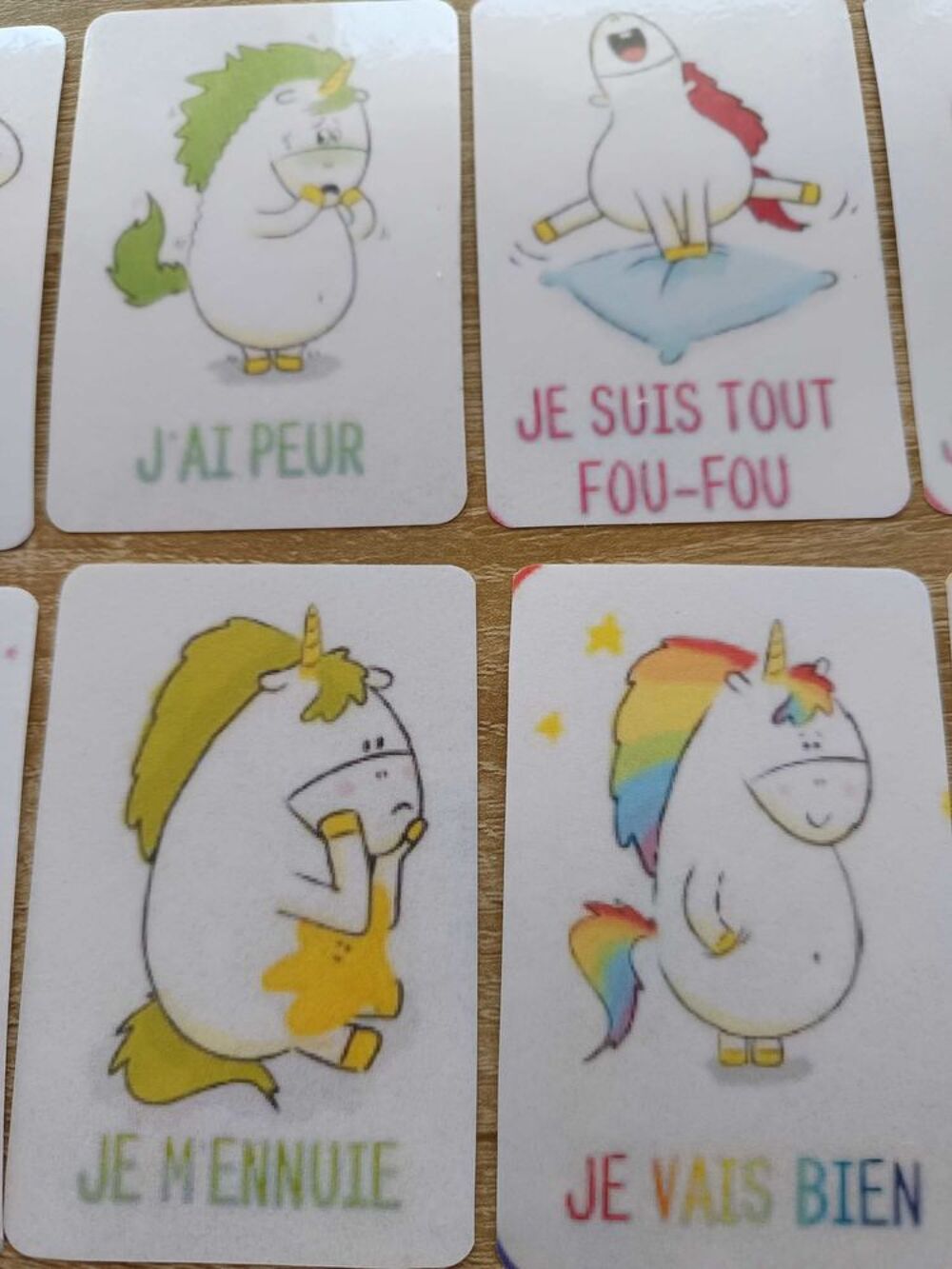 Montessori carte Humeur Jeux / jouets