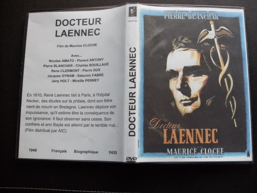 Rare film : " Docteur Laennec " DVD et blu-ray
