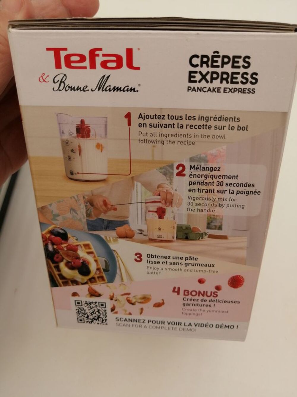 Appareil &agrave; Cr&egrave;pes EXPRESS "TEFAL &amp; BONNE MAMAN" Electroménager