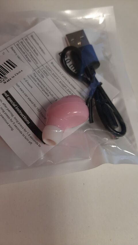 Ecouteur sans fil rose 4 Villeveyrac (34)