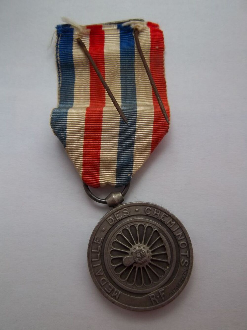 m&eacute;daille des cheminots 1941 collection train vintage 