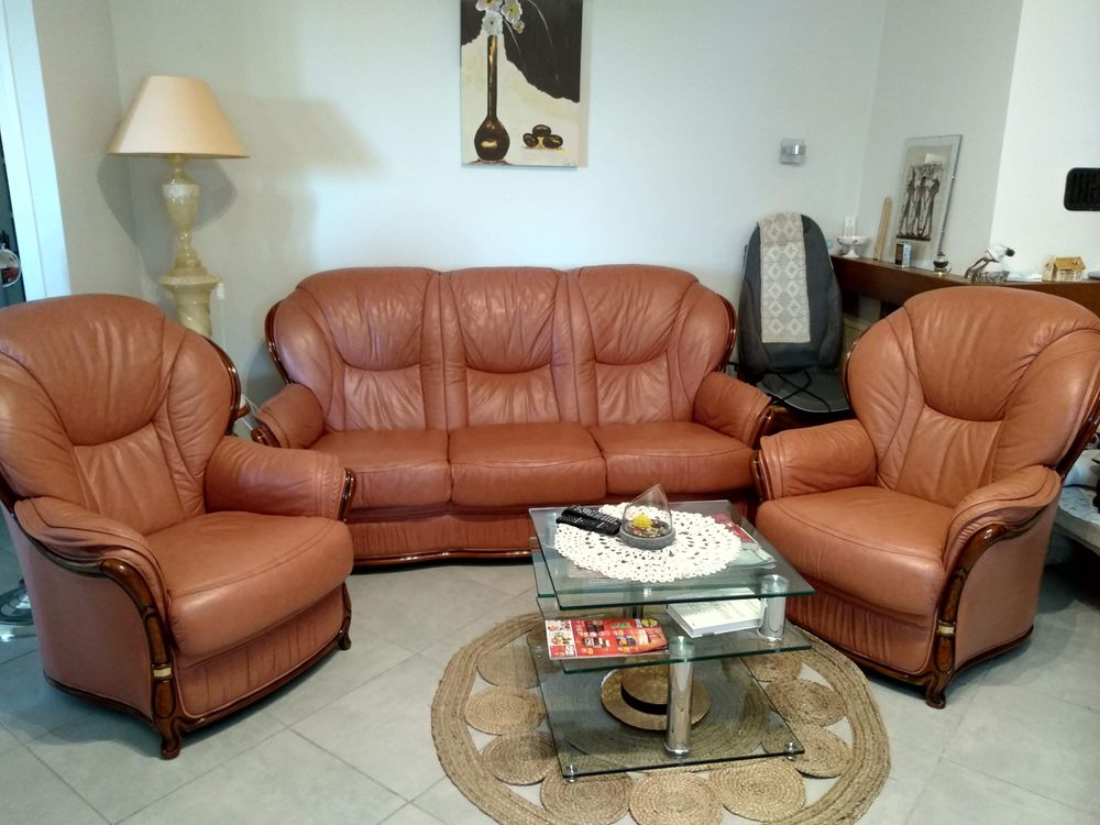 Salon cuir Meubles