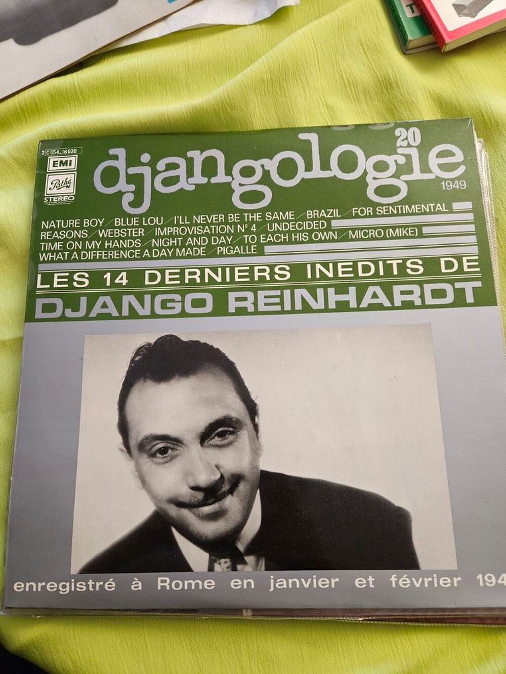 Django Reinhardt Vol. 20-Djangologie vinyle CD et vinyles
